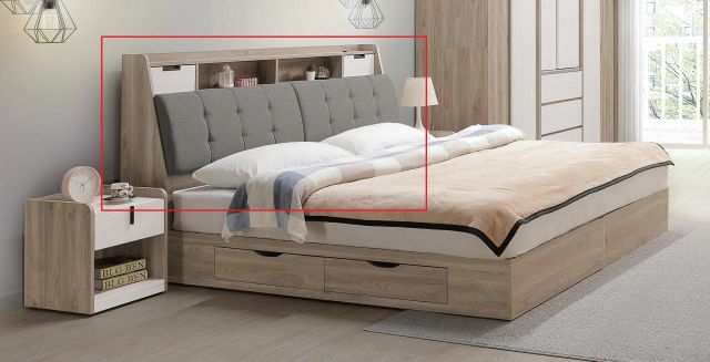 伊格絲 5尺床頭